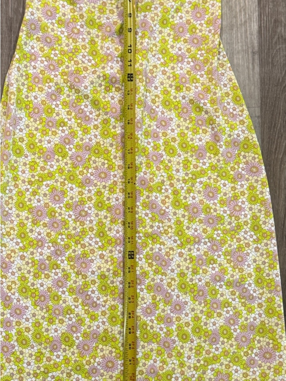 Zara Floral Maxi Slip Dress in Yellow and Pink - Picture 7 of 9